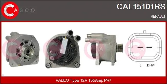 Alternator (CAL15101RS)