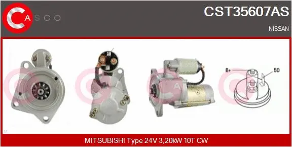 Starter (CST35607AS)