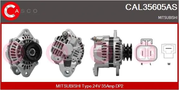 Alternator (CAL35605AS)