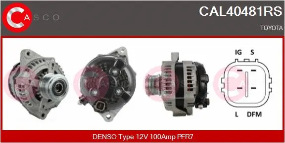 Alternator (CAL40481RS)
