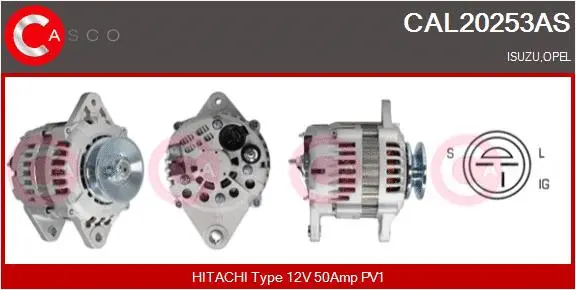 Alternator (CAL20253AS)
