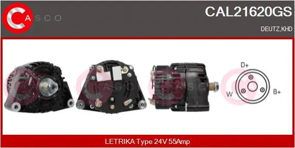 Alternator (CAL21620GS)