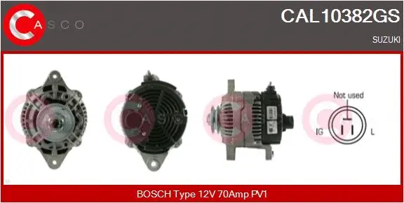 Alternator (CAL10382GS)