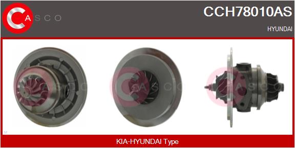 Core assembly, turbocharger (CCH78010AS)
