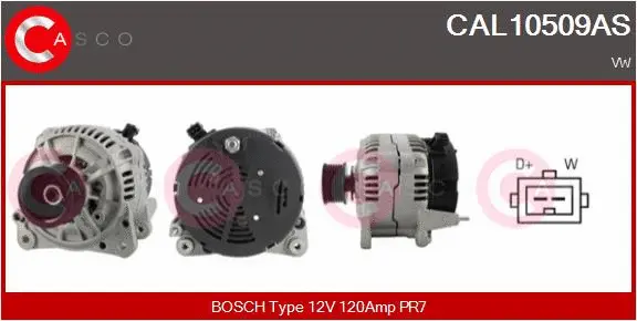 Alternator (CAL10509AS)