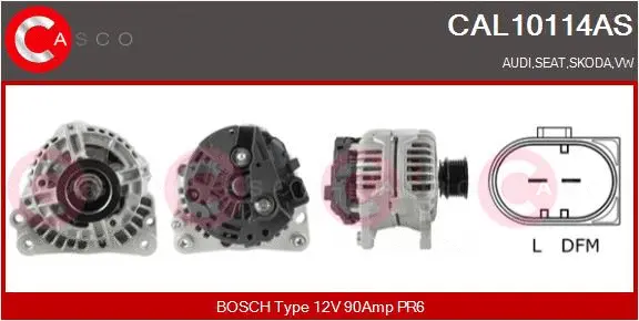 Alternator (CAL10114AS)