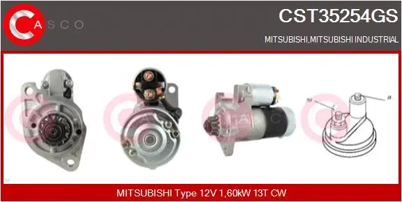 Starter (CST35254GS)
