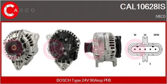 Alternator (CAL10628IS)