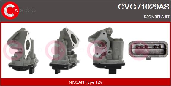EGR Valve (CVG71029AS)
