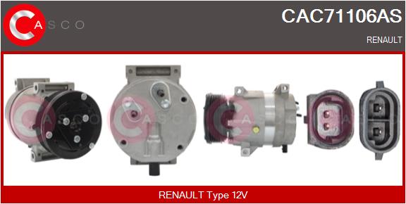 Compressor, air conditioning (CAC71106AS)