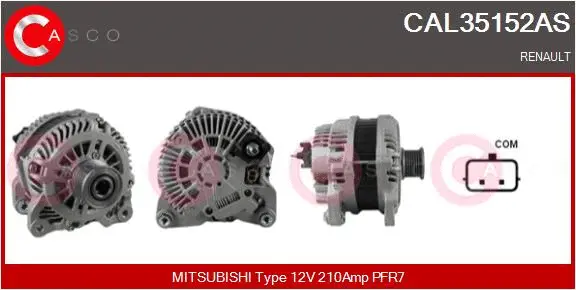 Alternator (CAL35152AS)