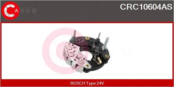 Rectifier, alternator (CRC10604AS)