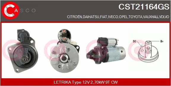 Starter (CST21164GS)
