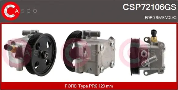 Hydraulic Pump, steering (CSP72106GS)