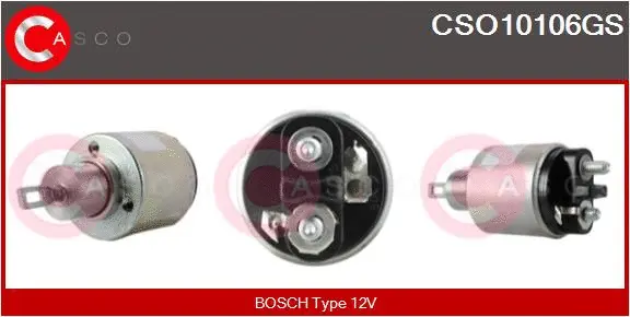 Solenoid Switch, starter (CSO10106GS)