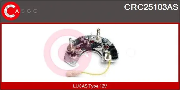 Rectifier, alternator (CRC25103AS)