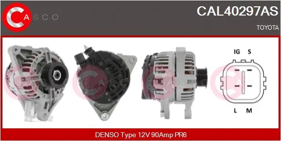 Alternator (CAL40297AS)