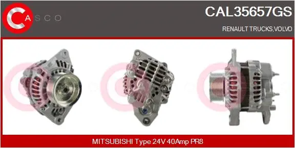 Alternator (CAL35657GS)