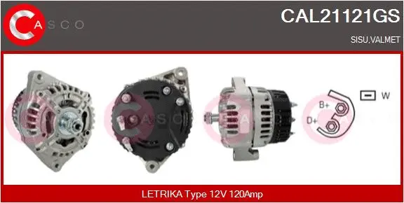 Alternator (CAL21121GS)