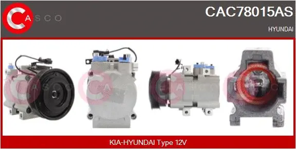 Compressor, air conditioning (CAC78015AS)