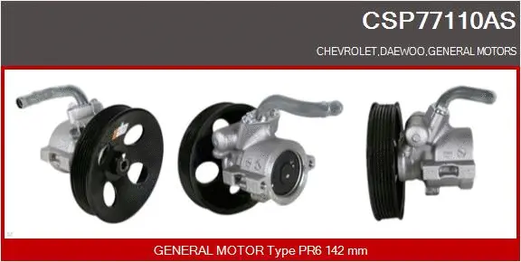 Hydraulic Pump, steering (CSP77110AS)