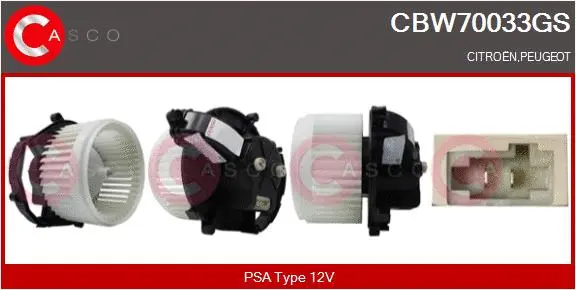Interior Blower (CBW70033GS)