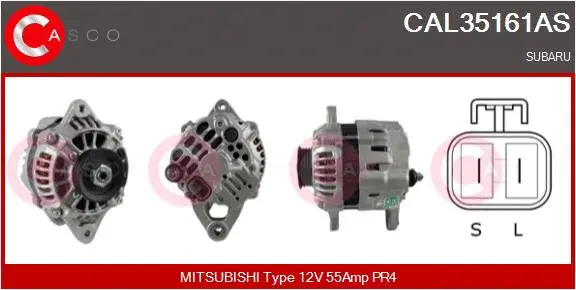 Alternator (CAL35161AS)