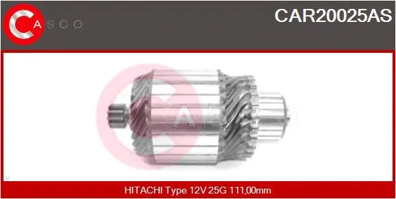 Armature, starter (CAR20025AS)