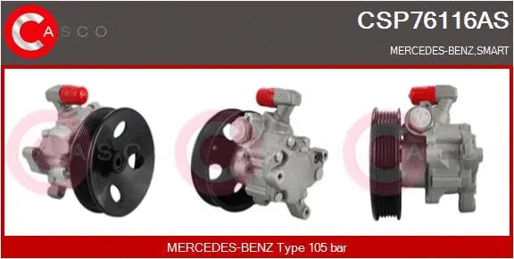 Hydraulic Pump, steering (CSP76116AS)