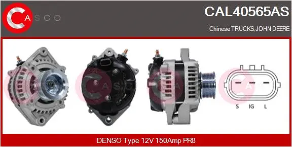Alternator (CAL40565AS)