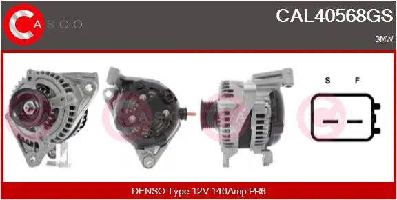 Alternator (CAL40568GS)