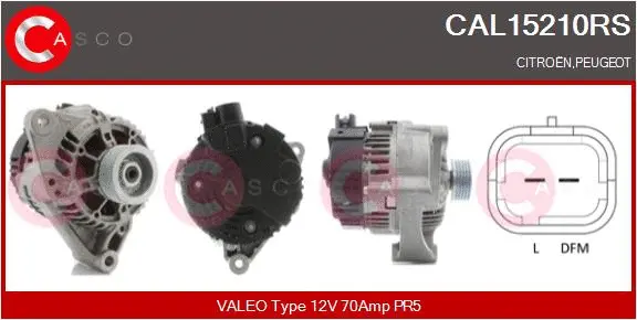 Alternator (CAL15210RS)