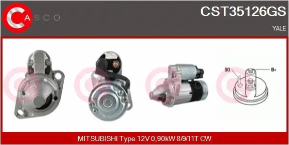 Starter (CST35126GS)
