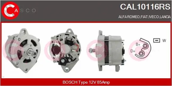 Alternator (CAL10116RS)