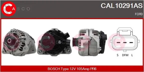 Alternator (CAL10291AS)