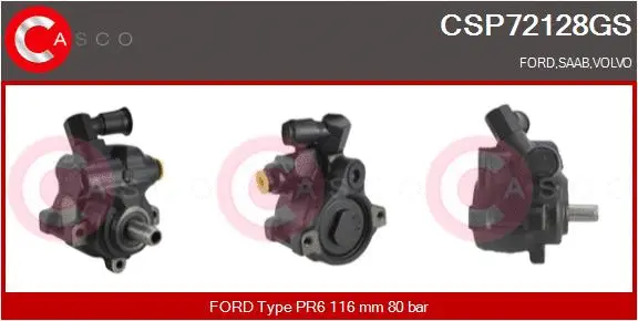Hydraulic Pump, steering (CSP72128GS)