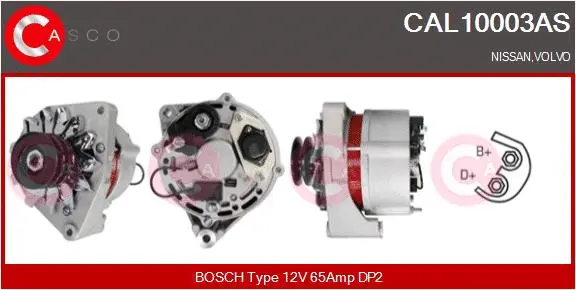 Alternator (CAL10003AS)
