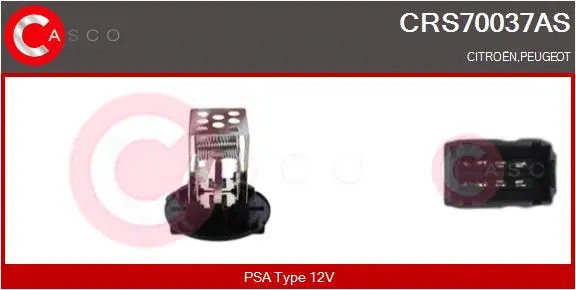 Resistor, interior blower (CRS70037AS)