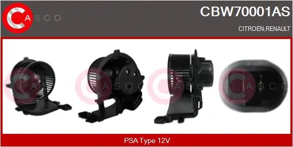 Interior Blower (CBW70001AS)