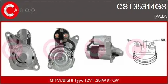 Starter (CST35314GS)
