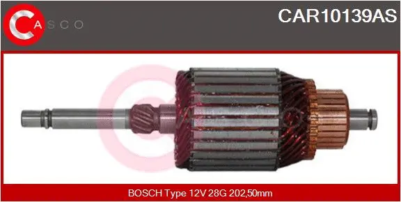 Armature, starter (CAR10139AS)