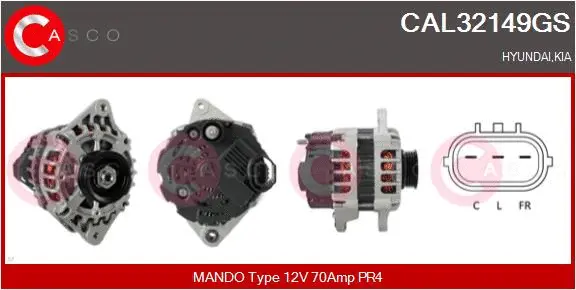 Alternator (CAL32149GS)