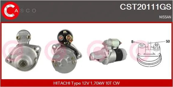 Starter (CST20111GS)