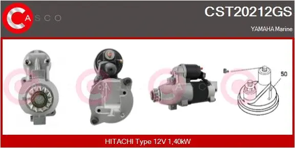 Starter (CST20212GS)
