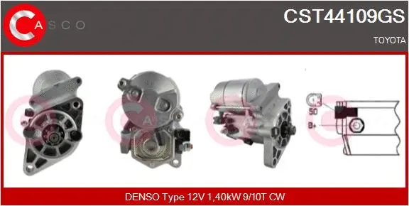 Starter (CST44109GS)