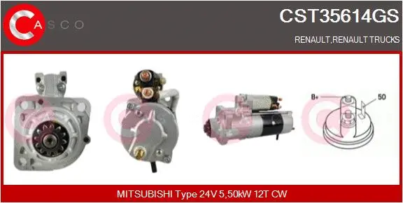 Starter (CST35614GS)