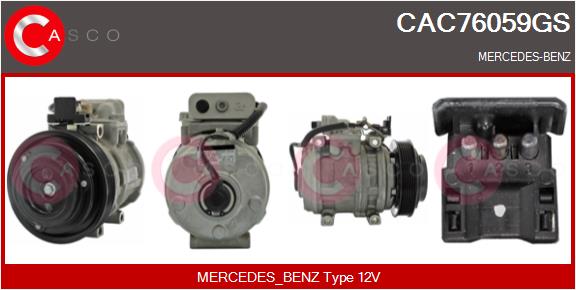 Compressor, air conditioning (CAC76059GS)