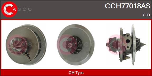 Core assembly, turbocharger (CCH77018AS)