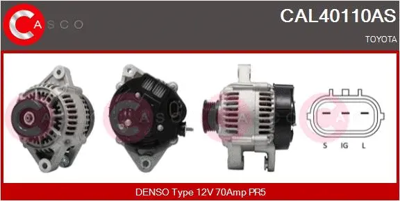 Alternator (CAL40110AS)