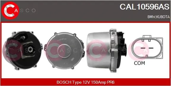 Alternator (CAL10596AS)